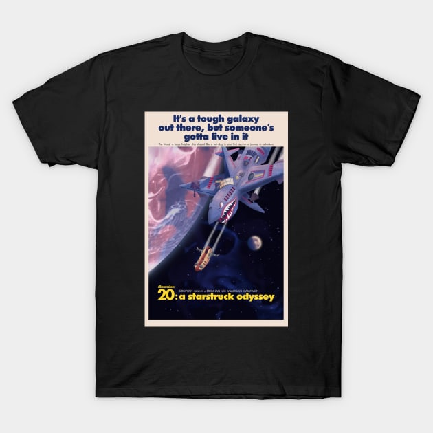 Dimension 20(01): A Starstruck Odyssey T-Shirt by istill